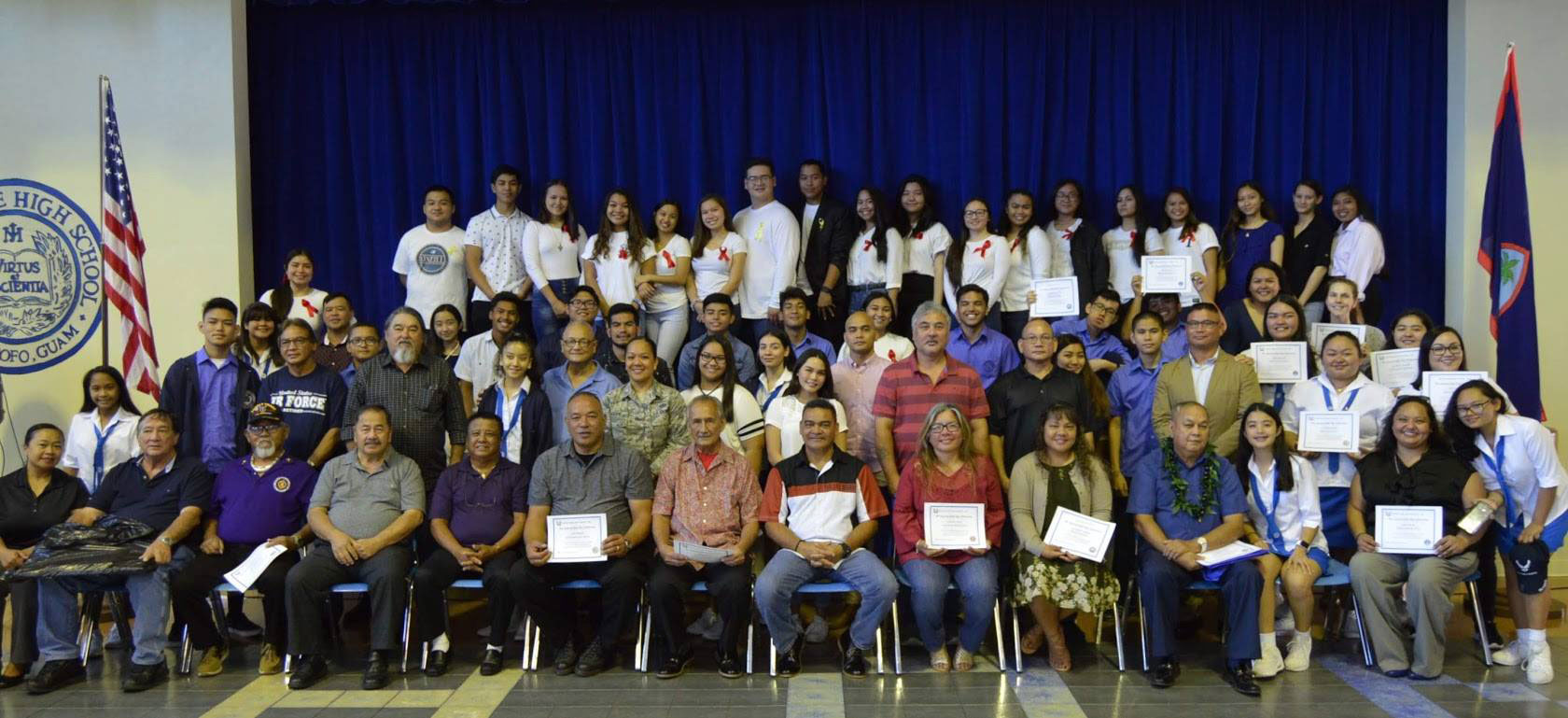 The Chorus and Speech classes sponsored an assembly to honor veterans within the Royal Family on November 7. God bless all our Veterans! Thank you for your service.