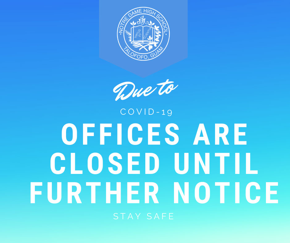 Office is Closed Until Further Notice