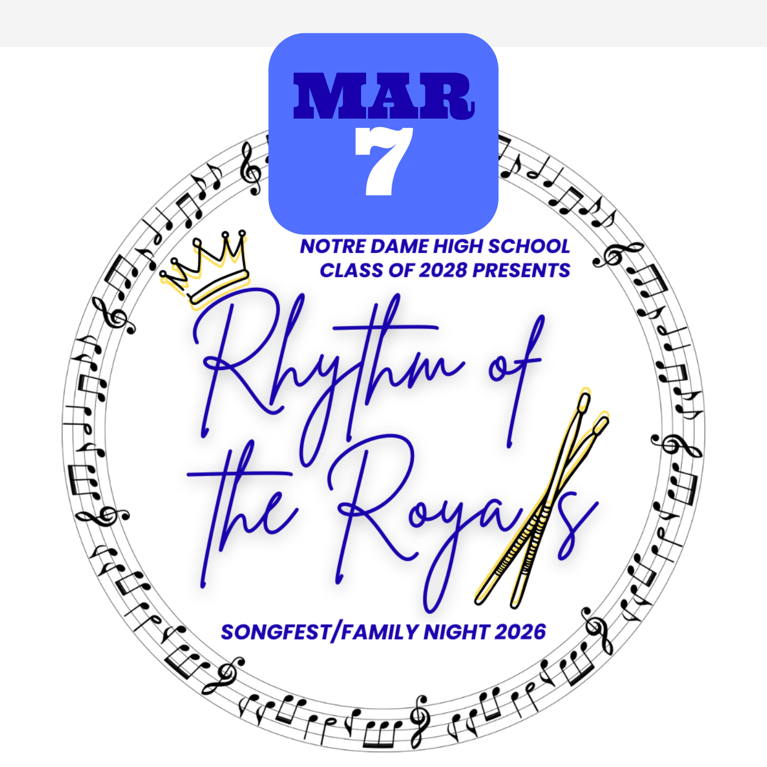 Rhythm of the Royals: Songfest Family Night 2026