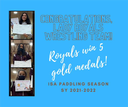 Royal Wrestling Team wins 5 gold medals!