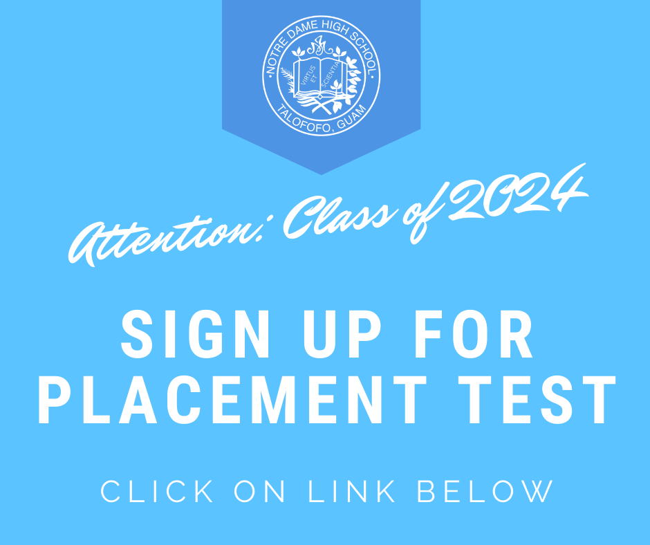 Sign Up For Placement Test